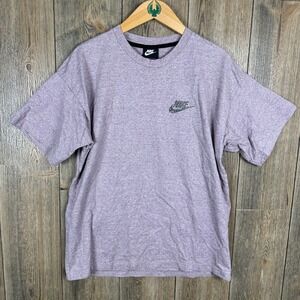 Nike Heather Lavender Short Sleeve Logo Tee